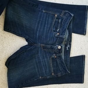 Womens American Eagle Skinny Kick Jeans Sz. 8